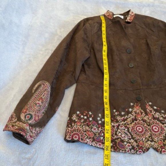 Coldwater Creek Women's Jacket 12 Brown - Picture 2 of 15